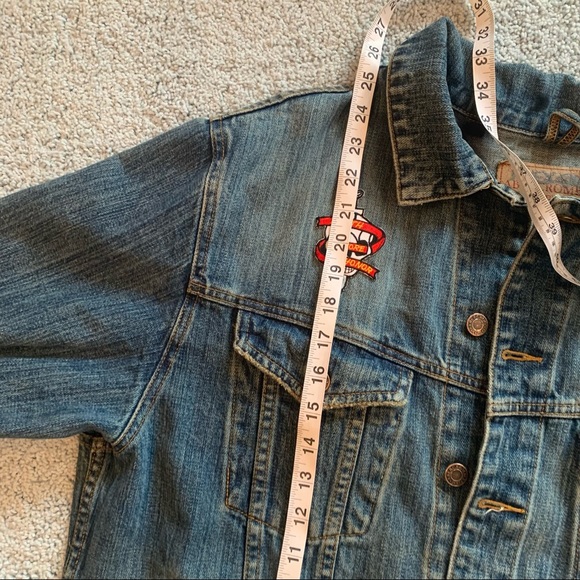 Y2k mall goth jean jacket - Picture 8 of 8